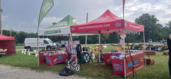 Mimi and Moto Learn to Ride Bikes