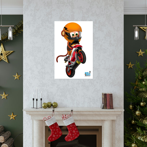 Mimi and Moto Sportbike Poster #2 (Moto)