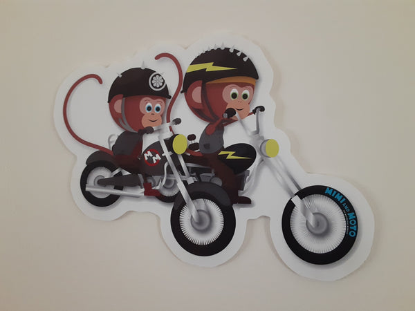 Mimi and Moto Bikers