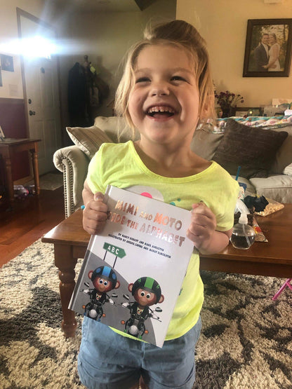 Mimi and Moto Ride the Alphabet, ages 4-6