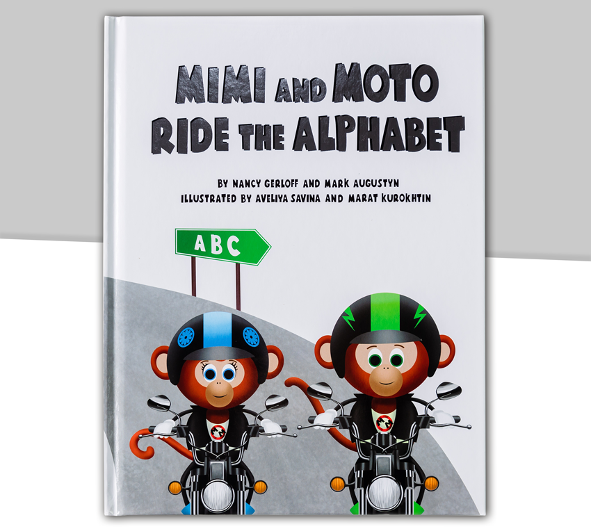 Mimi and Moto Ride the Alphabet, ages 4-6