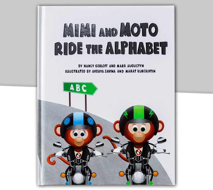 Mimi and Moto Ride the Alphabet