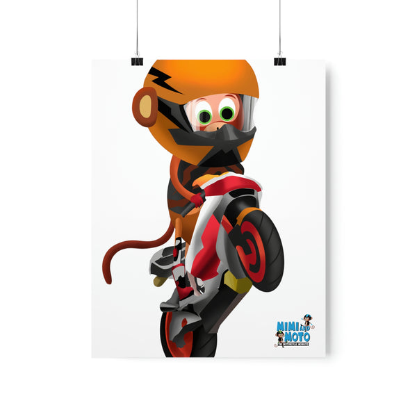 Mimi and Moto Sportbike Poster #2 (Moto)