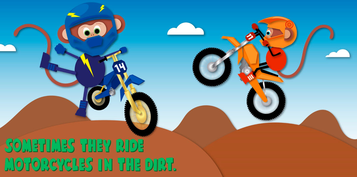 The Adventures of Mimi and Moto: The Motorcycle Monkeys